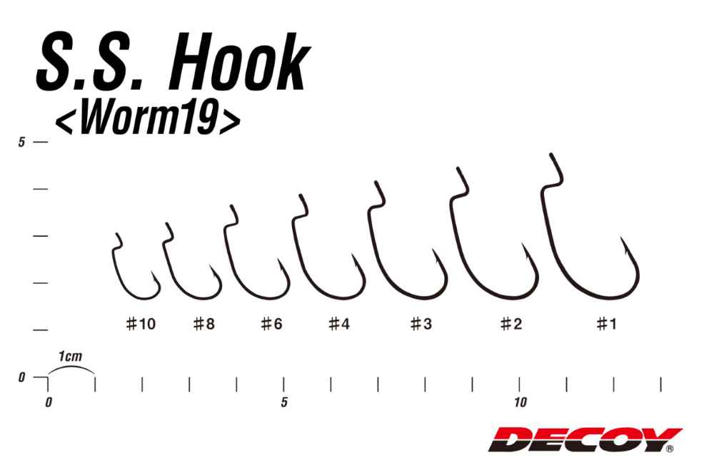 Decoy Light Special Worm 7 #5 - #2 9pc Accessoires Leurres souples